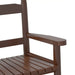Kids Wooden Rocking Chair - Brown | Solid Poplar Wood VIDAXL - Little and Giant Explorers vidaXL