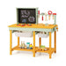 Kids Wooden Toy Workbench with Accessories and Blackboard - Little and Giant Explorers Costway