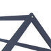 Kids Bed Frame in Grey and Solid Pine Wood (70 x 140cm) - Little and Giant Explorers vidaXL