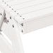 Picnic Table for Kids in White and Solid Wood Pine - Little and Giant Explorers vidaXL