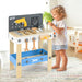 Kids Wooden Workbench Playset – Chalkboard, Tools and Storage | Age 3+ COSTWAY - Little and Giant Explorers Costway