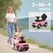 Land Rover Discovery 2-in-1 Ride-On Car – Pink | Officially Licensed Push Car AIYAPLAY - Little and Giant Explorers