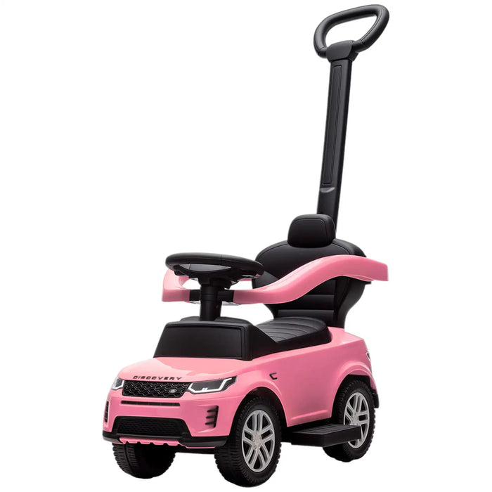 Land Rover Discovery 2-in-1 Ride-On Car – Pink | Officially Licensed Push Car AIYAPLAY - Little and Giant Explorers