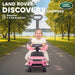 Land Rover Discovery 2-in-1 Ride-On Car – Pink | Officially Licensed Push Car AIYAPLAY - Little and Giant Explorers