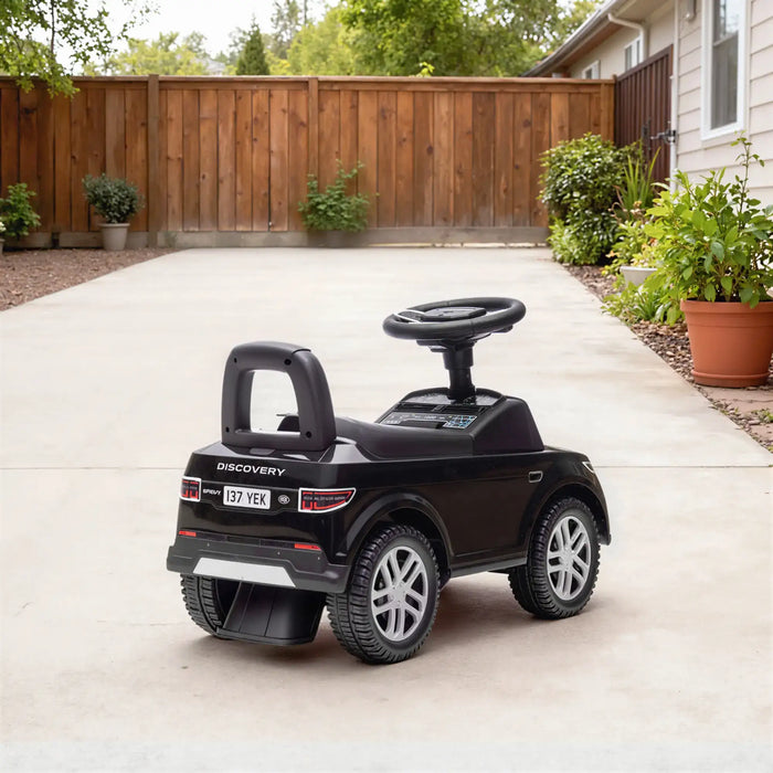Land Rover Discovery Baby Ride-On Car – Black | Officially Licensed - Foot-to-Floor Baby Car AIYAPLAY - Little and Giant Explorers AIYAPLAY