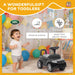 Land Rover Discovery Baby Ride-On Car – Black | Officially Licensed - Foot-to-Floor Baby Car AIYAPLAY - Little and Giant Explorers AIYAPLAY