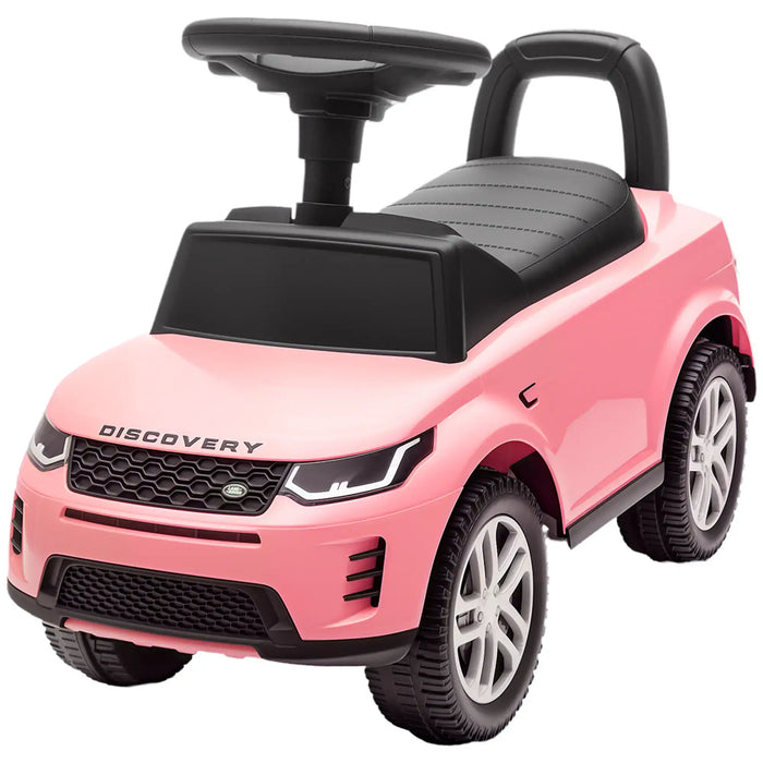 Land Rover Discovery Baby Ride-On Car – Pink | Officially Licensed - Foot-to-Floor Baby Car AIYAPLAY - Little and Giant Explorers AIYAPLAY