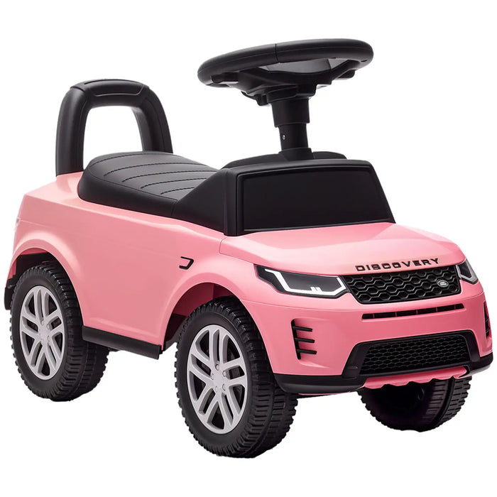 Land Rover Discovery Baby Ride-On Car – Pink | Officially Licensed - Foot-to-Floor Baby Car AIYAPLAY - Little and Giant Explorers AIYAPLAY
