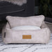 Large Dog and Cat Bed Kensington in Cream (90 x 70cm) - Little and Giant Explorers Scruffs & Tramps