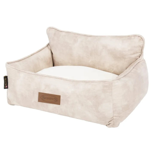 Large Dog and Cat Bed Kensington in Cream (90 x 70cm) - Little and Giant Explorers Scruffs & Tramps