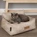 Large Dog and Cat Bed Kensington in Cream (90 x 70cm) - Little and Giant Explorers Scruffs & Tramps