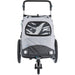 Large Dog Bicycle Trailer in Grey - Little and Giant Explorers TRIXIE