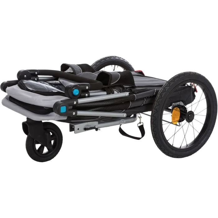 Large Dog Bicycle Trailer in Grey - Little and Giant Explorers TRIXIE