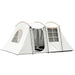 Tunnel Tent with Porch and Bedroom in Khaki (3 - 4 persons) - Little and Giant Explorers Outsunny