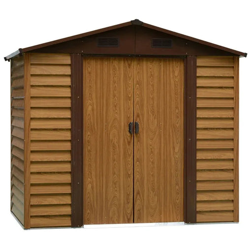 Large Metal Shed (236 x 196 x 208cm) - Little and Giant Explorers Outsunny