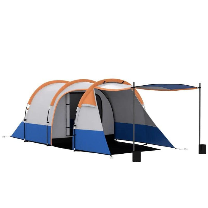 Large Tunnel Tent with Bedroom and Living Area (2-3 persons) - Little and Giant Explorers Outsunny