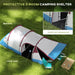 Large Tunnel Tent with Bedroom and Living Area in Red (2-3 persons) - Little and Giant Explorers Outsunny