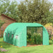 Large Walk-In Polytunnel Greenhouse | 4m Garden Grow House with Built-In Sprinkler System OUTSUNNY - Little and Giant Explorers Outsunny