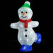 LED Christmas Acrylic Snowman Figure 30cm - Little and Giant Explorers vidaXL