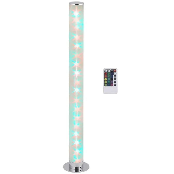 LED Floor Lamp with Remote Control and 16 Colour Effects - Little and Giant Explorers HOMCOM