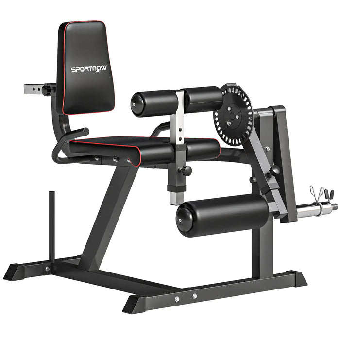 Black and red weight training machine with 'Sporting' branding on a white background