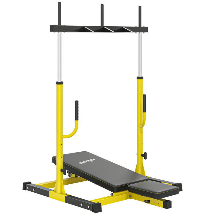 Leg Extension and Curl Machine | Footboard and Olympic Weight Posts - 130kg Load SPORTNOW - Little and Giant Explorers SPORTNOW