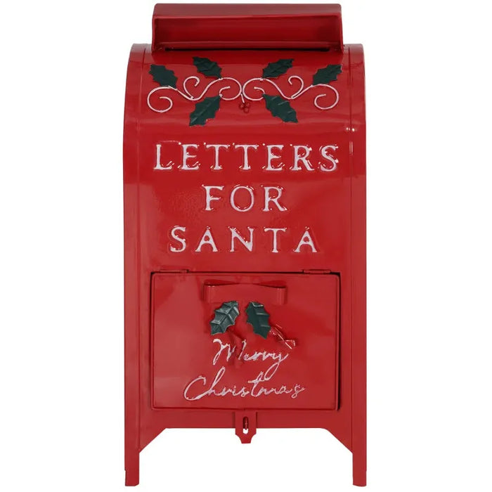 Letters for Santa Post Box | Freestanding or Wall Mounted - Little and Giant Explorers HOMCOM