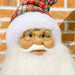 Life Size Animated Santa Claus with Sound Activation and Festive Music 133cm - Little and Giant Explorers HOMCOM