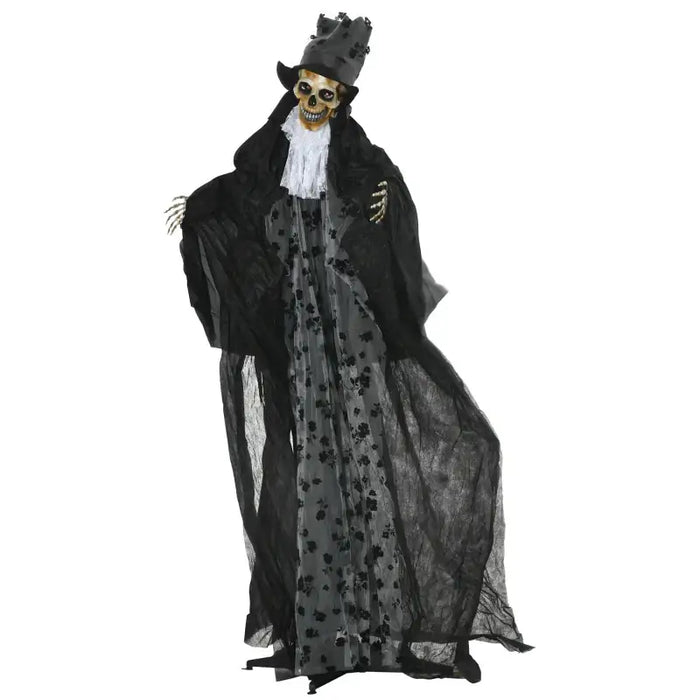 Life-Size Ghost Bridegroom – 189cm Animated Halloween Decoration | Sound and Touch Activated OUTSUNNY - Little and Giant Explorers Outsunny