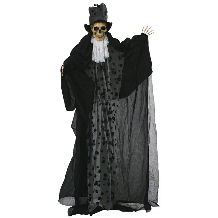 Life-Size Ghost Bridegroom – 189cm Animated Halloween Decoration | Sound and Touch Activated OUTSUNNY - Little and Giant Explorers Outsunny