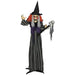Life-Size Halloween Witch – 160cm Animated Prop | Sound Activated - Creepy Voice OUTSUNNY - Little and Giant Explorers Outsunny