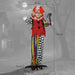 Life-Size Standing Clown – 173cm Animated Halloween Decoration | Sound Activated OUTSUNNY - Little and Giant Explorers Outsunny