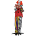 Life-Size Standing Clown – 173cm Animated Halloween Decoration | Sound Activated OUTSUNNY - Little and Giant Explorers Outsunny