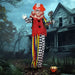 Life-Size Standing Clown – 173cm Animated Halloween Decoration | Sound Activated OUTSUNNY - Little and Giant Explorers Outsunny