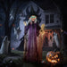 Life-Size Standing Witch – 183cm Animated Halloween Decoration | Sound Activated - Rotating Head OUTSUNNY - Little and Giant Explorers Outsunny