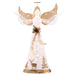 Lighted Christmas Angel Decoration with 100 LED Lights 150cm - Little and Giant Explorers Costway