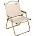 Lightweight Camping Chair in Khaki - Little and Giant Explorers Outsunny