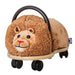 Lion Ride-On Toy | Plush Toddler Ride-On with Multi-Directional Castors WHEELYBUG - Little and Giant Explorers Wheelybug