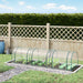 Small Polytunnel Green House with Zipped Doors (300 x 100 x 80cm) - Little and Giant Explorers Outsunny
