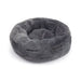 Designed by Lotte Lounging Dog Basket Xanto Round 50x20 cm Grey - Little and Giant Explorers Little and Giant Explorers