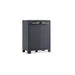 Low Storage Cabinet 'Moby' in Graphite Grey 100cm - Little and Giant Explorers Keter