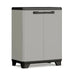 Low Storage Cabinet 'Planet' in Grey and Black - Little and Giant Explorers Keter