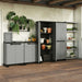 Low Storage Cabinet 'Planet' in Grey and Black - Little and Giant Explorers Keter