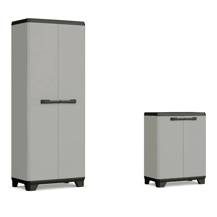 Low Storage Cabinet 'Planet' in Grey and Black - Little and Giant Explorers Keter