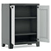 Low Storage Cabinet 'Titan' in Black and Grey 100cm - Little and Giant Explorers Keter