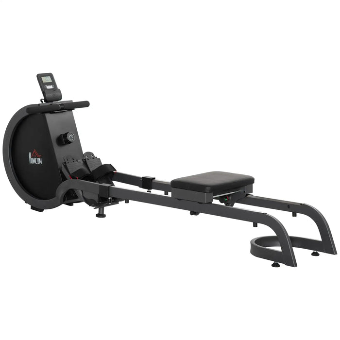 Rowing machine on a white background