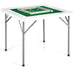 Mahjong Table with 4 Cup Holders and Chip Grooves - Little and Giant Explorers Costway