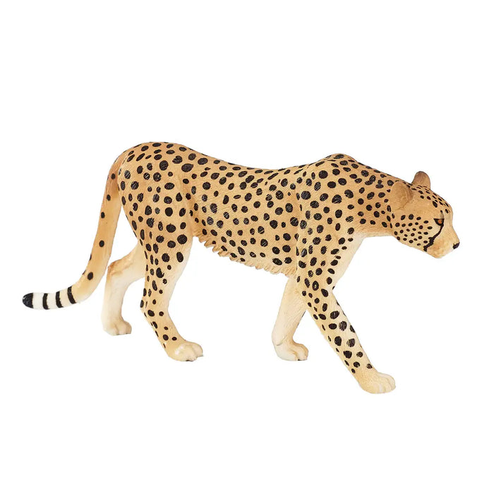 Male Cheetah Toy - Realistic African Wildlife Figurine | Educational Wildlife Play MOJO FUN - Little and Giant Explorers Mojo Fun