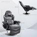 'Racing Style' Massage Recliner Chair with Remote - Little and Giant Explorers HOMCOM