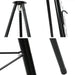Metal Campfire Tripod – Black | Portable Steel Cooking Stand for Garden and Camping VIDAXL - Little and Giant Explorers vidaXL
